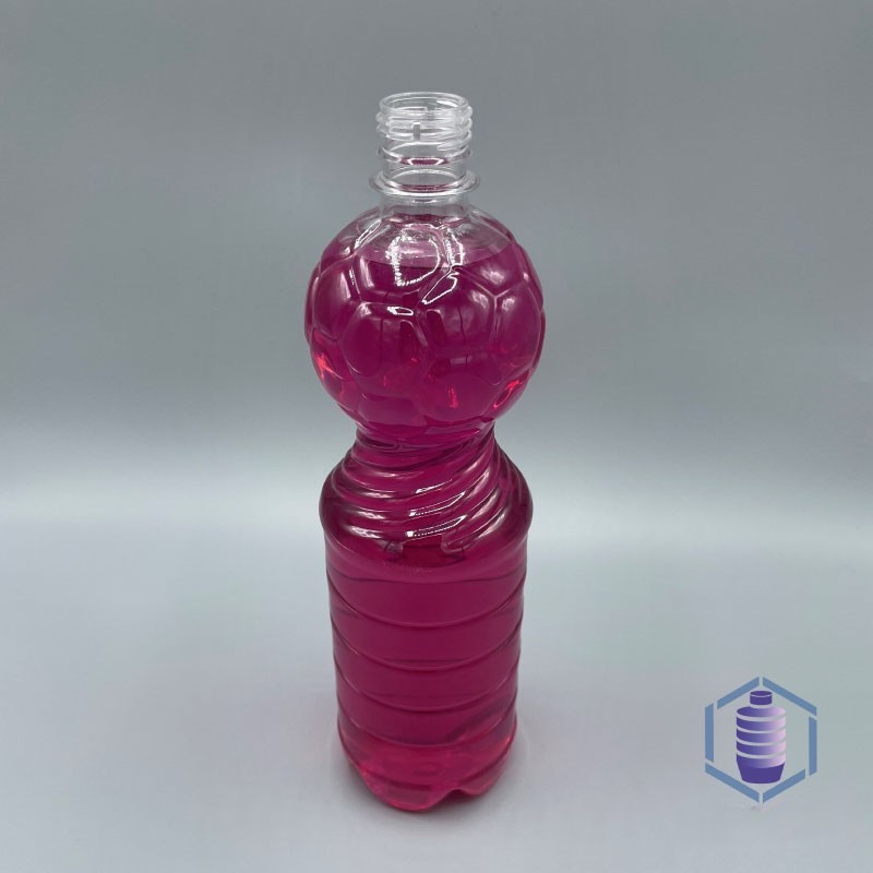 Бутылка "Мяч" (объём 1.0 л, ∅ горла 28 мм)