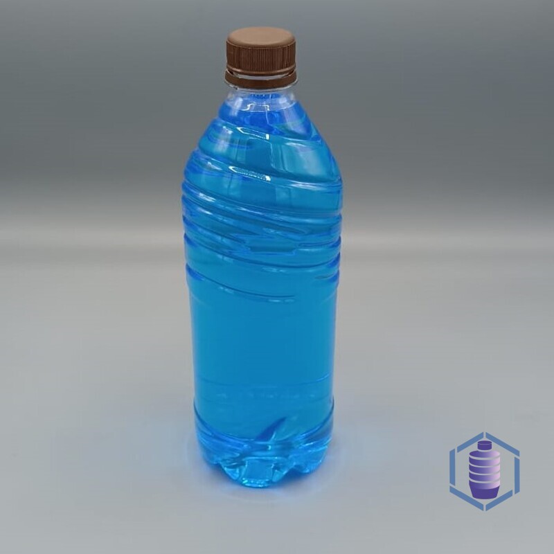 Бутылка №16 (объём 1 л, ∅ горла 28 мм)